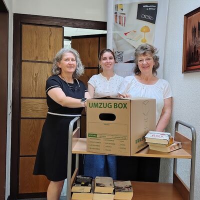 Bibliothek Umzug