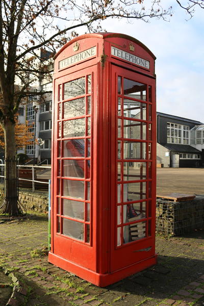 Telefonzelle in Neunkirchen