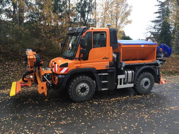 Unimog des Bauhofs der Gemeinde Neunkirchen