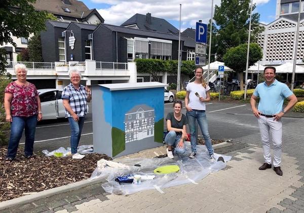 Bemalter Stromkasten in Neunkirchen